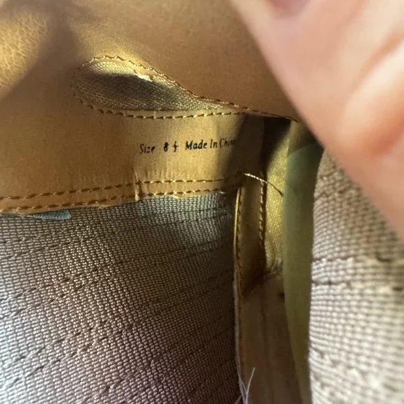 Dolce Vita Women Boot Brown Size 8 Bootie Pull Tabs Stacked Mid Ankle Pull On - Picture 5 of 5